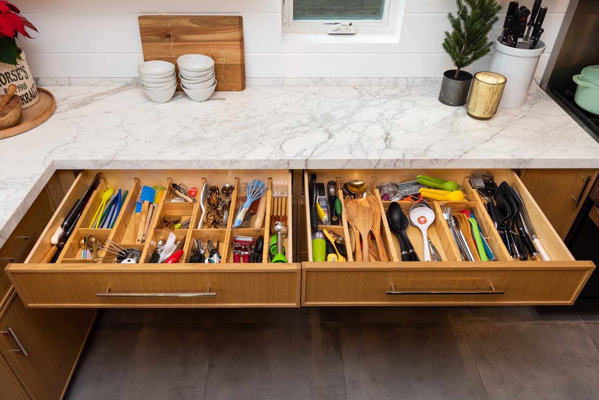 DIY Drawer Organizer for the Kitchen - The Creek Line House