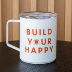 Happy Camper Mug - White