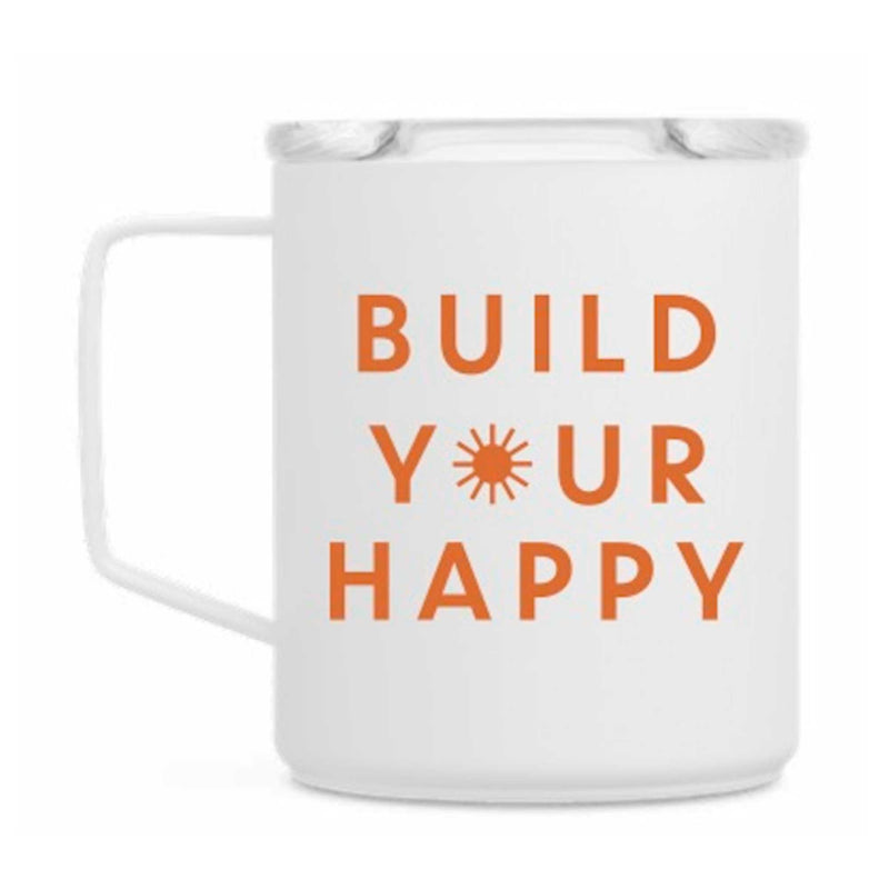 Happy Camper Mug - White