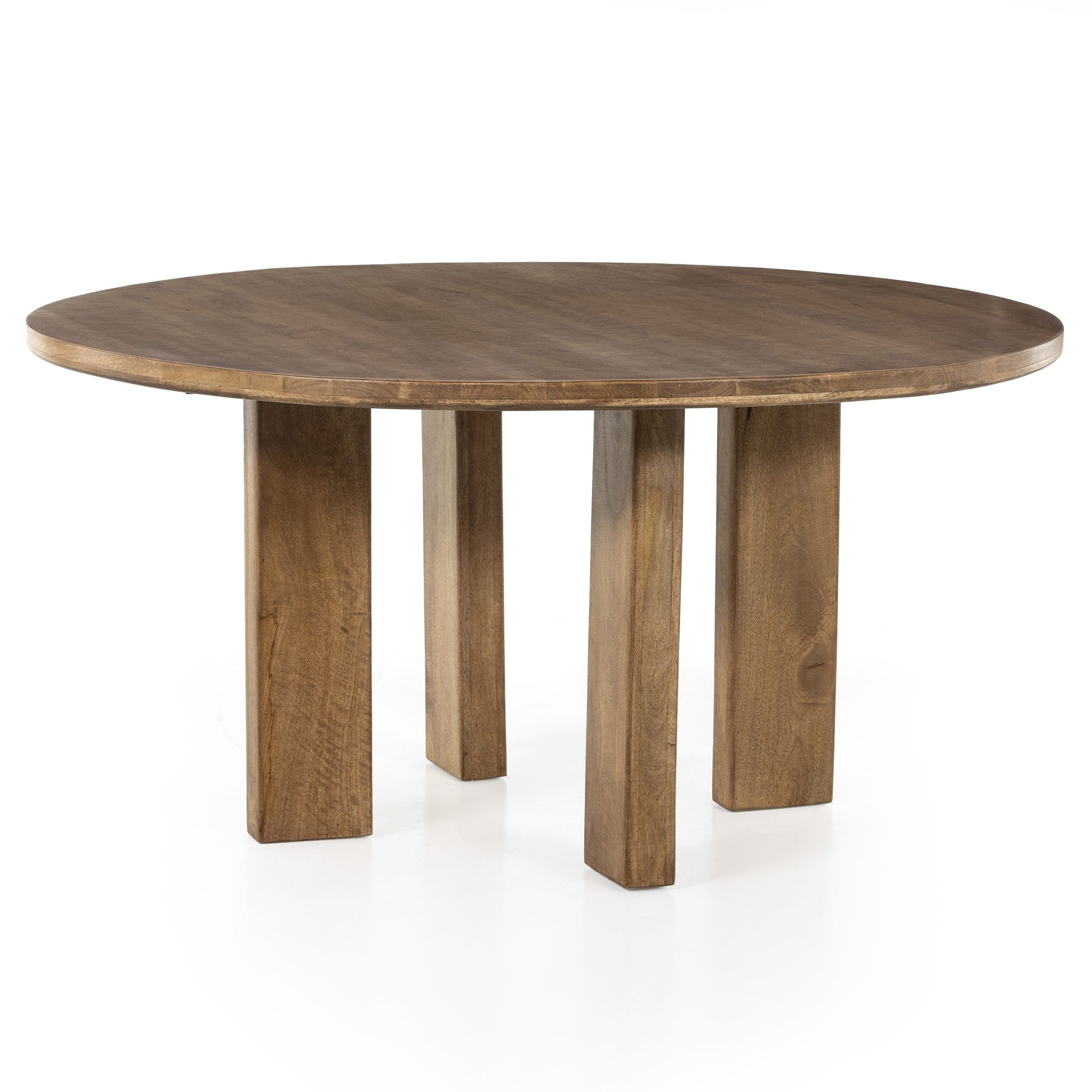 Matrix 120cm Round Mango Wood Dining Table